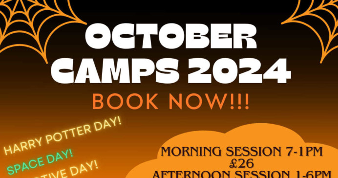 October Holiday Camps 2024